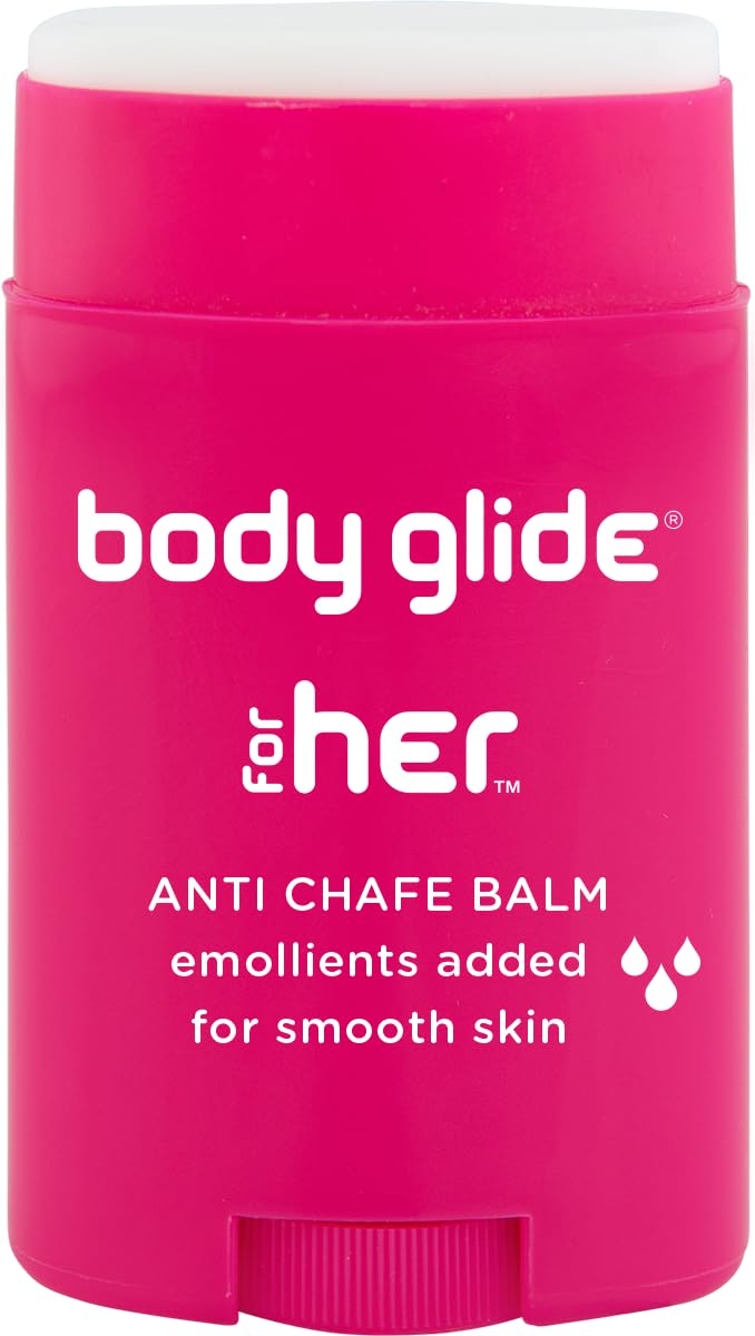 BodyGlide para mujer: bálsamo antirozamiento en formato stick para uso diario.