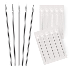 BodyJ4You 10pc piercing needles 16G sterile pack for hygienic professional use.