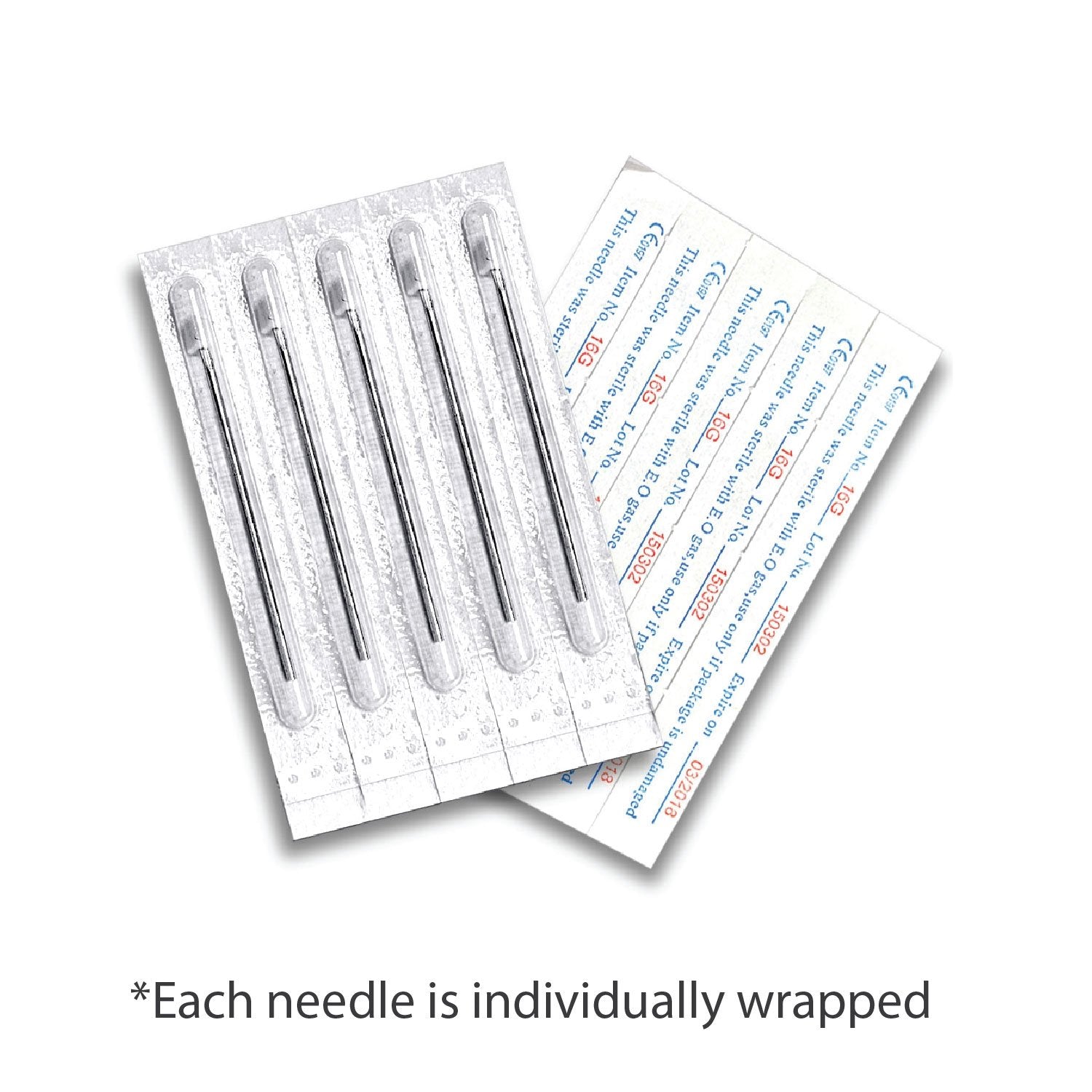 BodyJ4You hollow needle design in 18G for precise piercing work