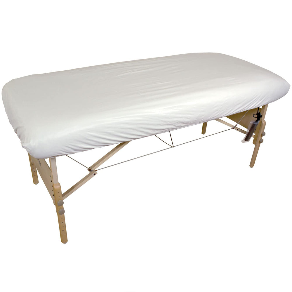 Body Linen massage table cover close-up waterproof PUL surface for hygiene