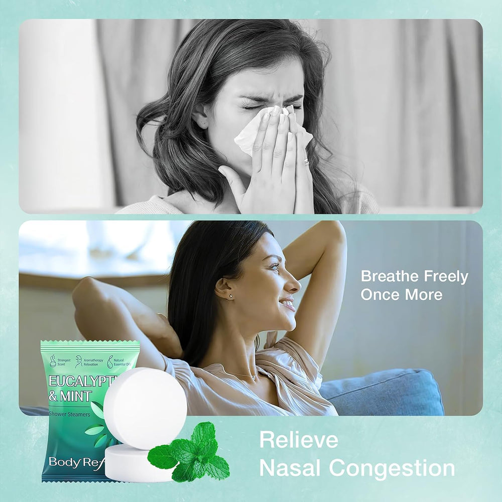 BodyRefresh empaque individual conserva la fragancia para sesiones de spa en casa.