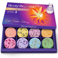 BodyRefresh eucalyptus-steamer with petals for a refreshing morning ritual.