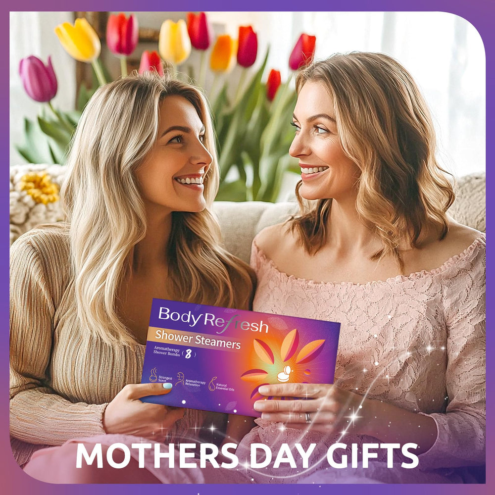 BodyRefresh rose-steamer with petals for a romantic, aromatic mood boost.