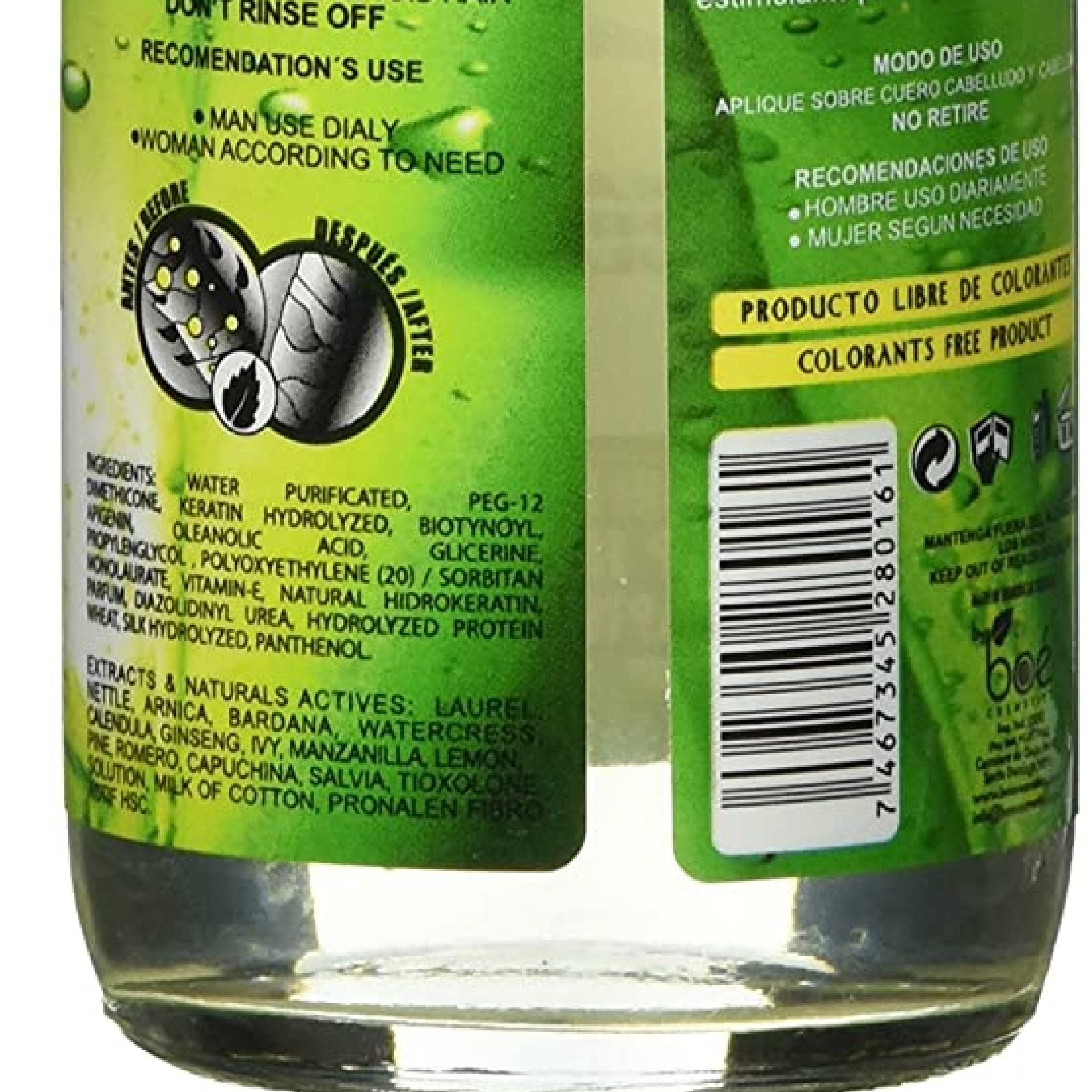 BOÉ COSMETICS Hair Drops being applied to the scalp demonstrates targeted application.