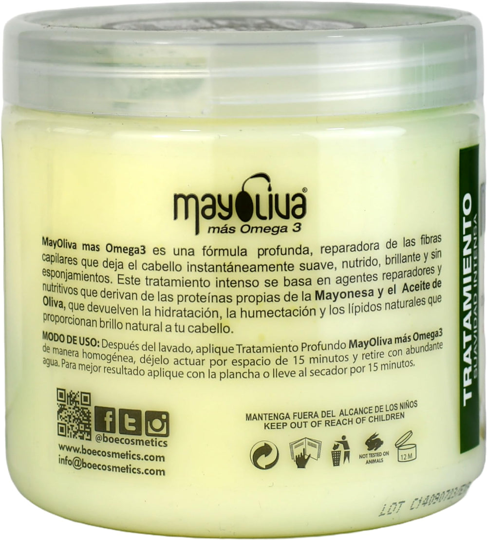 Aplicación con calor para mayor penetración de Omega 3 en el cabello