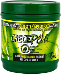 BOÉ COSMETICS tarro de tratamiento capilar para crecimiento y reparación del cabello.