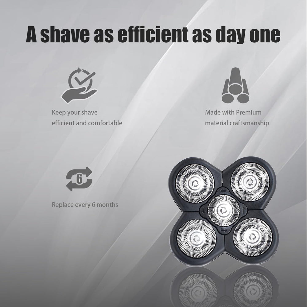 BOEEA 360-degree rotary design ensures effortless gliding over skin.