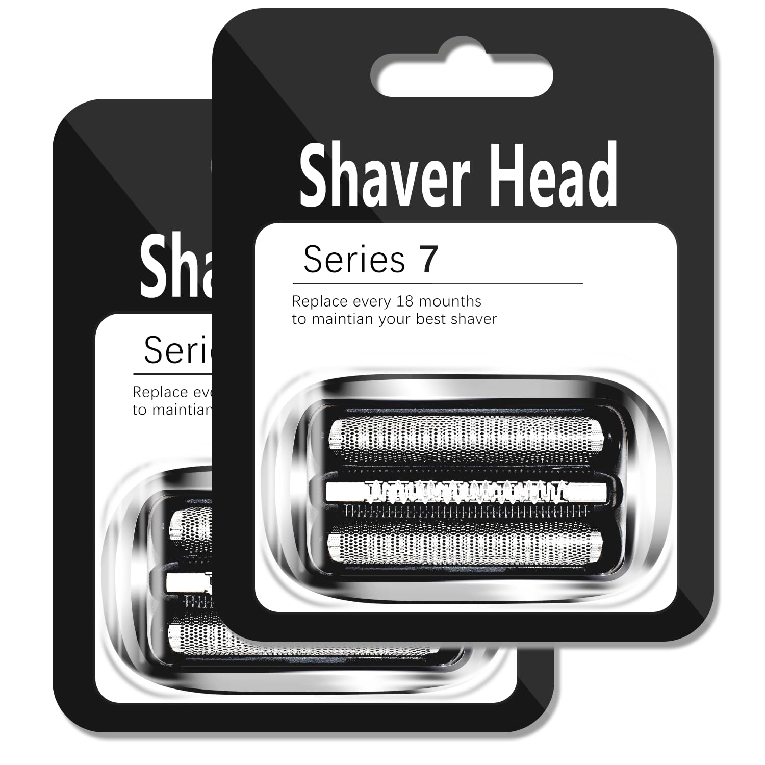 BOEEA s7 360 replacement head for Braun Series 7 delivers precise contour shaving.