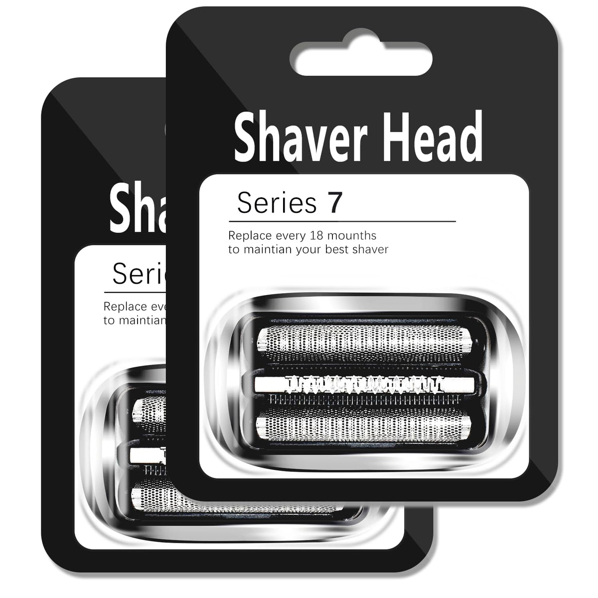 BOEEA s7 360 replacement head for Braun Series 7 delivers precise contour shaving.