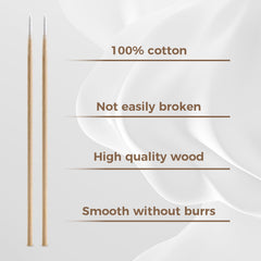 Boesma cotton swabs ideal for nail polish cleanup and small fixes.