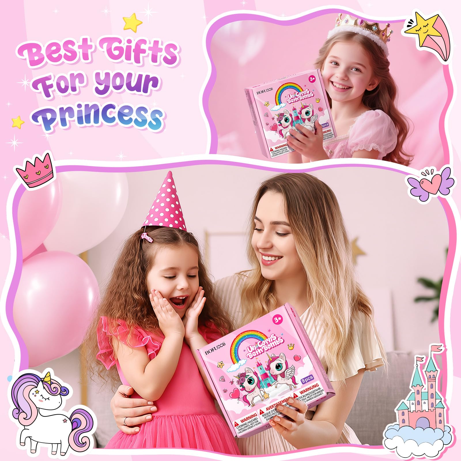Bofuoos skin-friendly formula suitable for kids' sensitive skin.