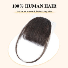 BOGSEA bangs with temples blend seamlessly with your hairline for daily wear.