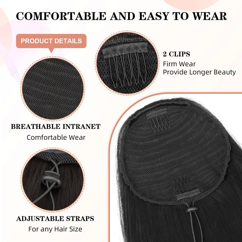 BOGSEA heat-resistant fibers provide durable, soft, realistic movement.