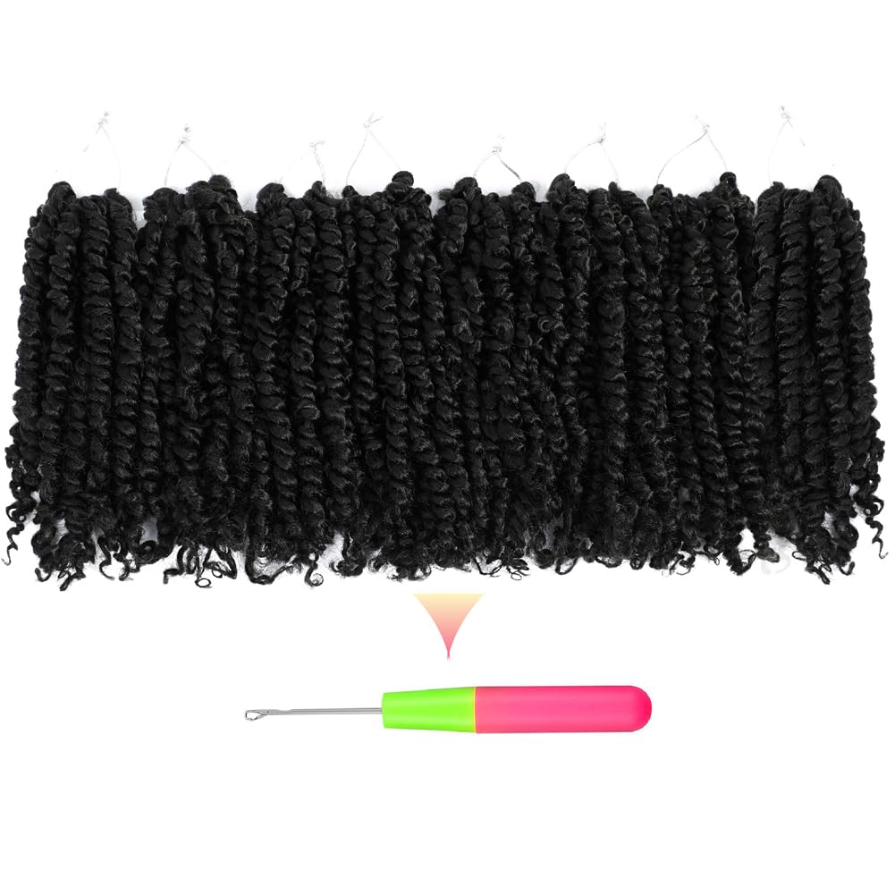 BOHOBABE Passion Twist crochet needle included for easy fitting