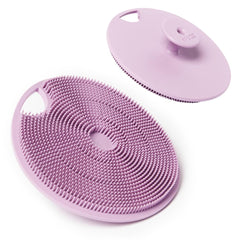 Boie USA body scrubber with handle held for hygienic cleansing