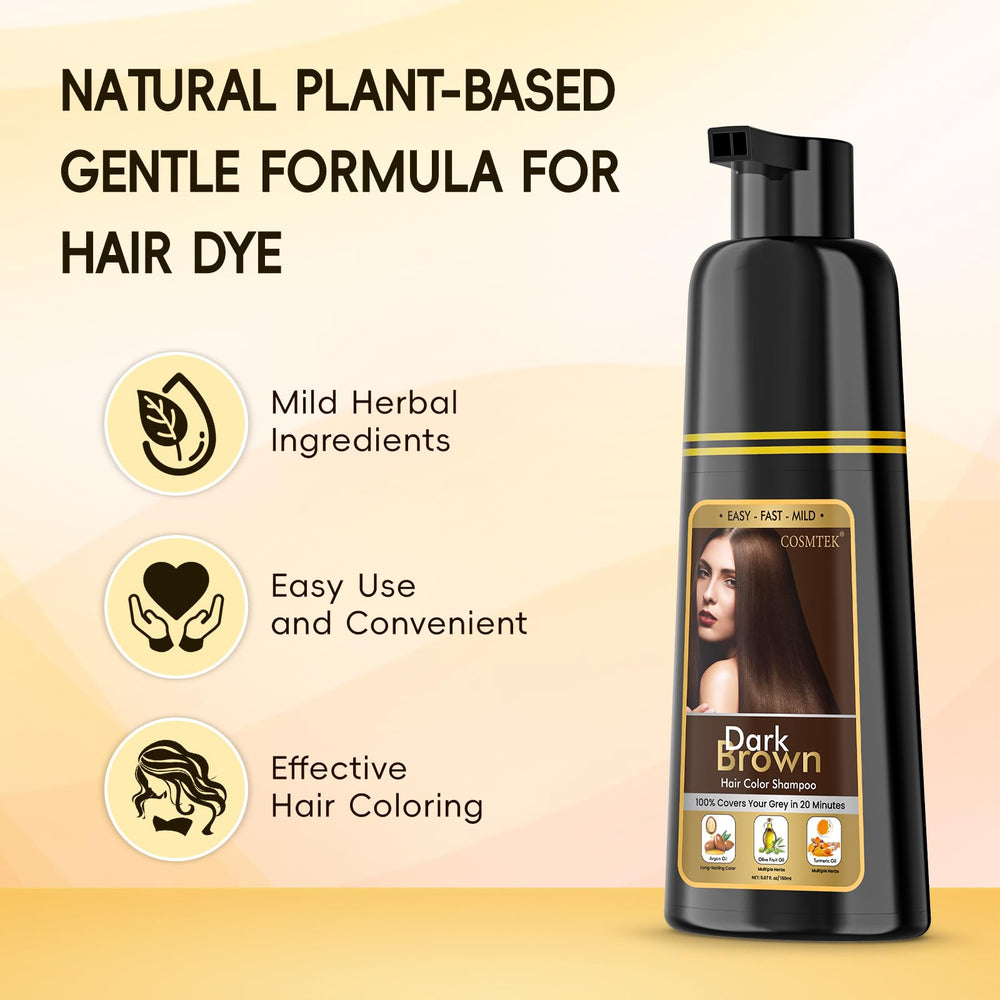 BOJICA Hair Dye Shampoo packaging 150ml handy for travel