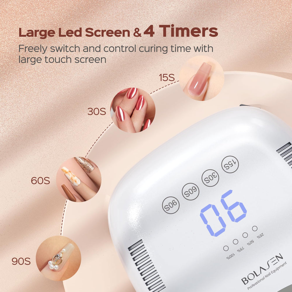 BOLASEN 2-hour fast recharge minimizes downtime.