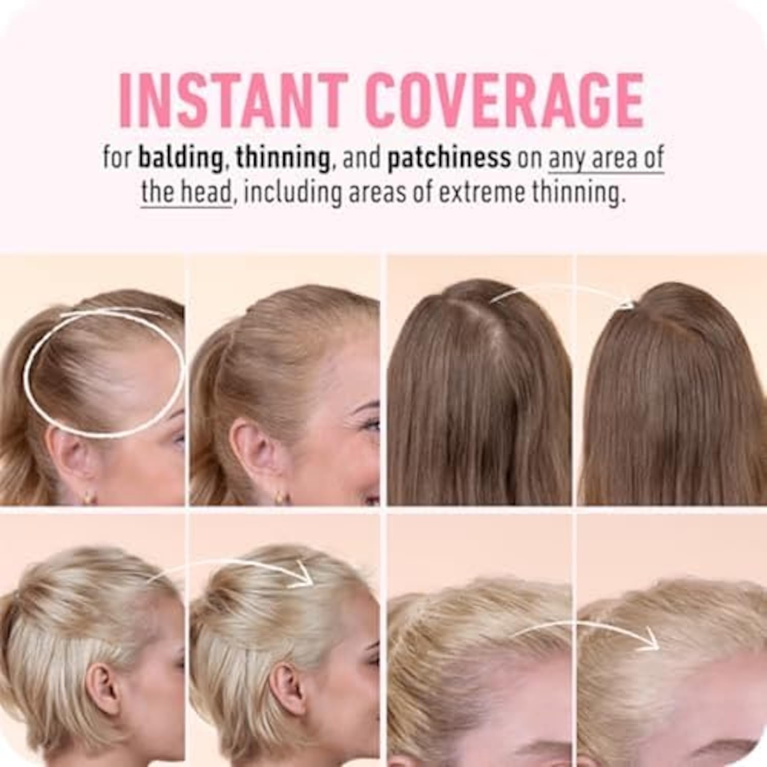 Boldify dark blonde shade blends naturally with your hair color