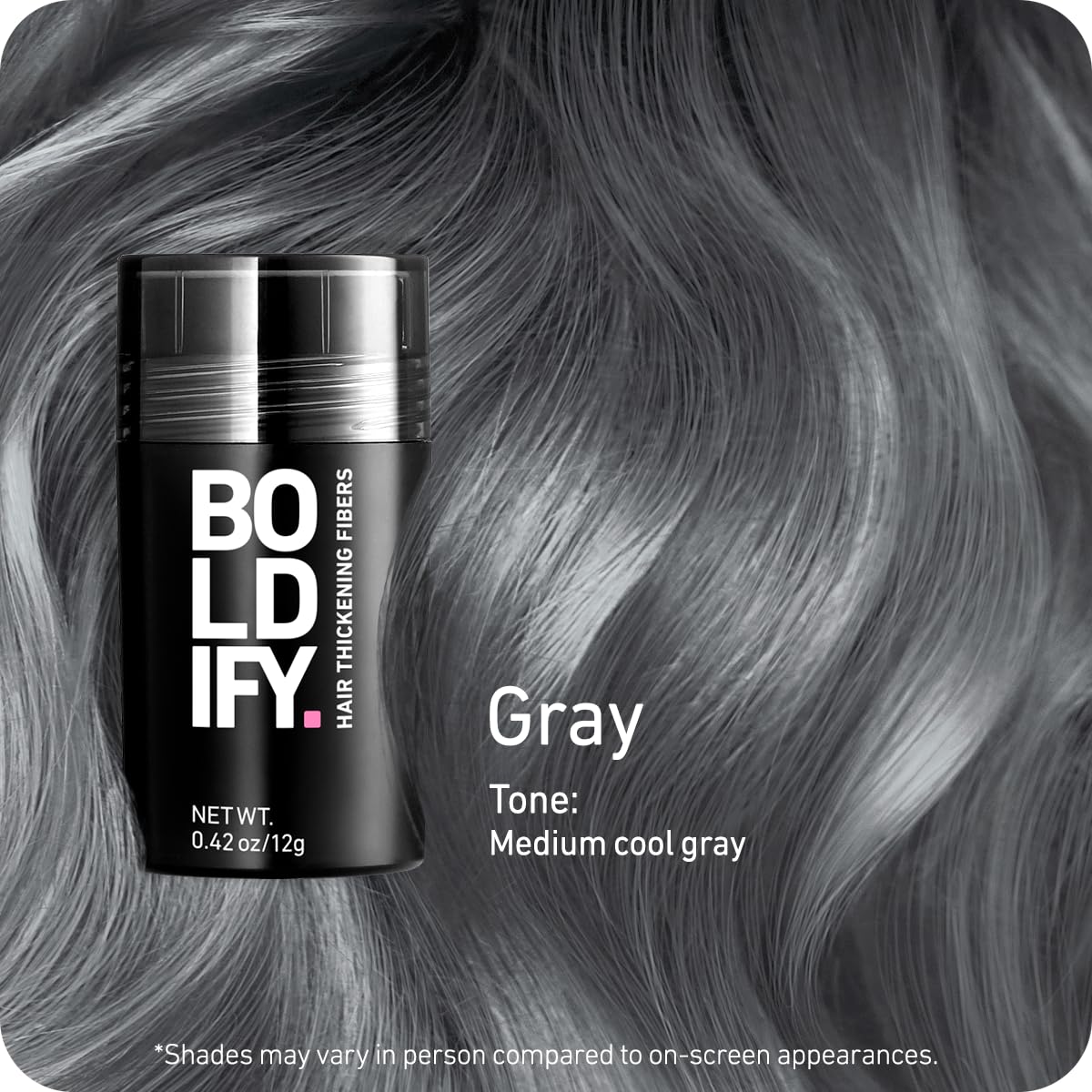 Boldify Fibras: resultado natural que imita cabello real