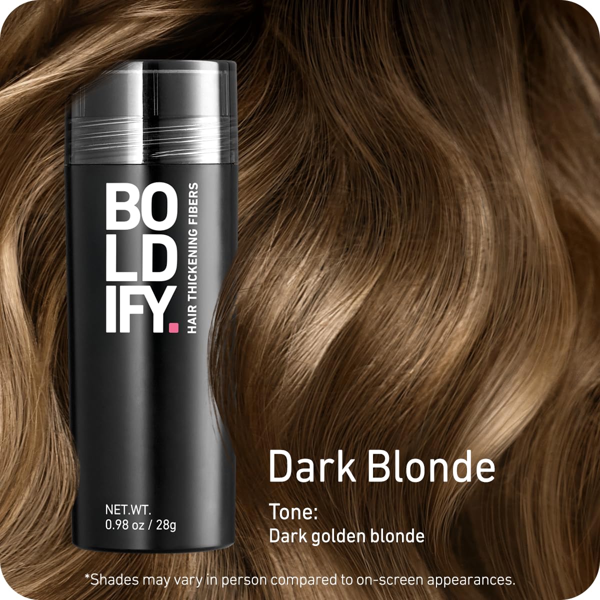 Aplicación en la corona con Boldify para volumen inmediato.