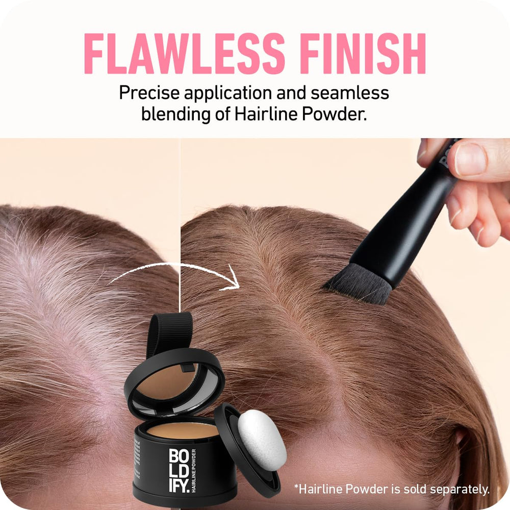 Boldify beard-shaping brush for clean, natural-looking lines