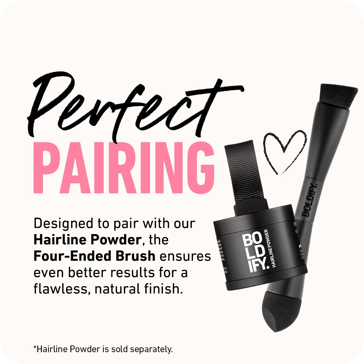 Boldify root-touch-up brush offers quick coverage between washes