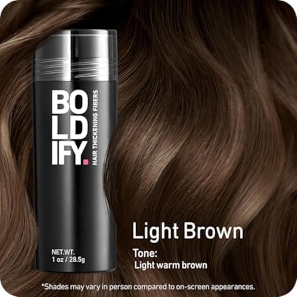 Boldify Fibras Capilares: cobertura visible al instante con acabado discreto