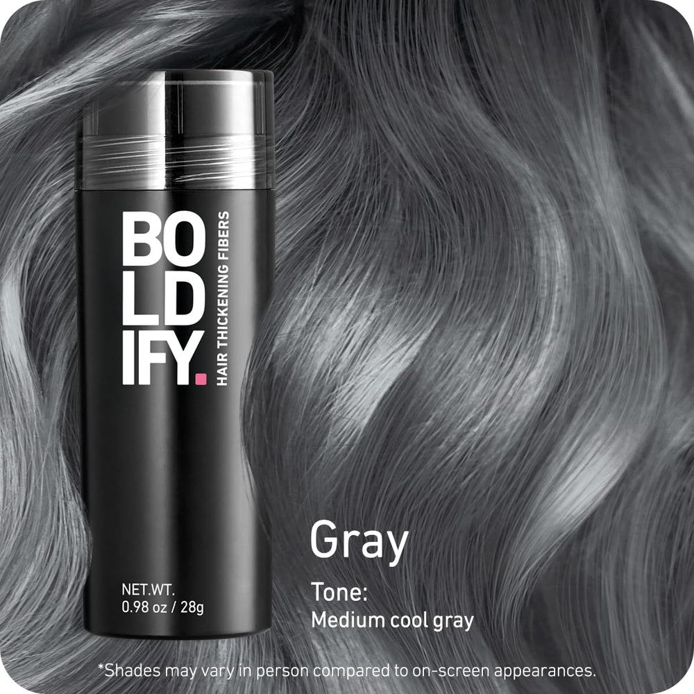 Boldify Hair Fibers: cobertura instantánea para la coronilla.