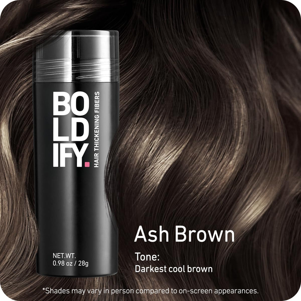 Boldify Hair Fibers coverage-on-thinning-areas for a fuller look.