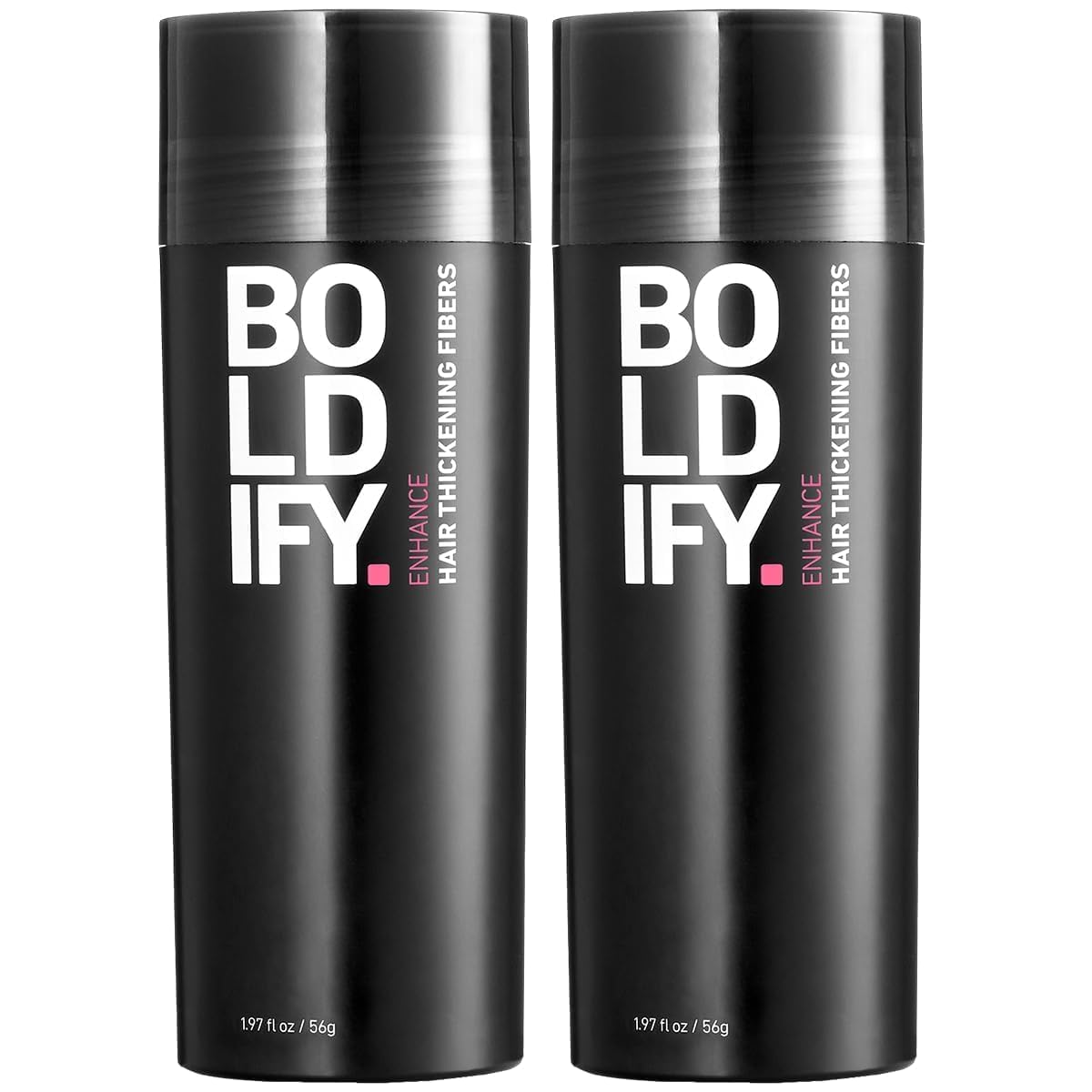 Boldify Hair Fibers crown area blend for fuller roots.