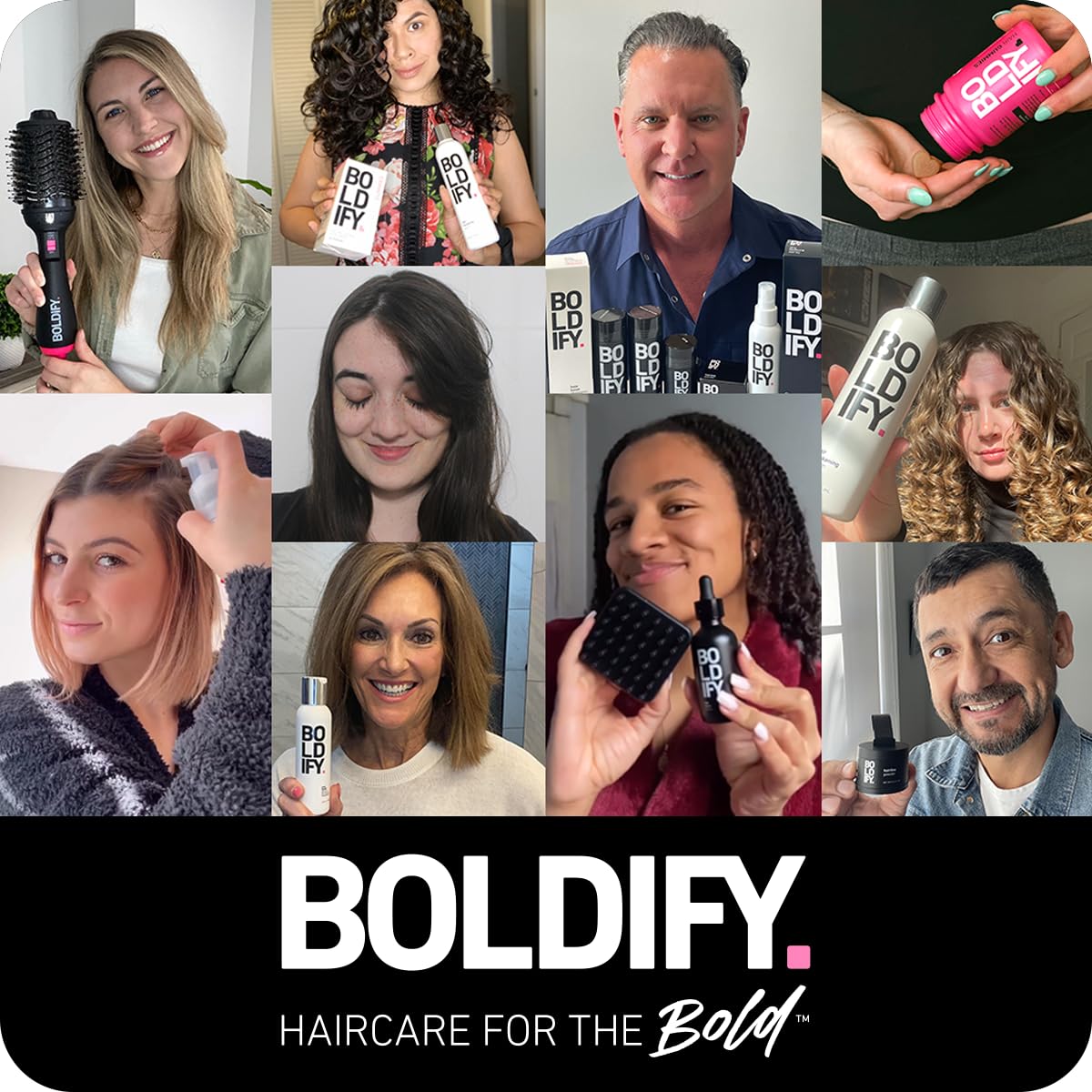 Boldify hairline powder brush easy-to-clean materials support longevity