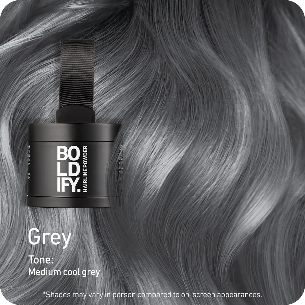 Boldify Hairline Powder compact open reveals a smooth, mess-free application surface