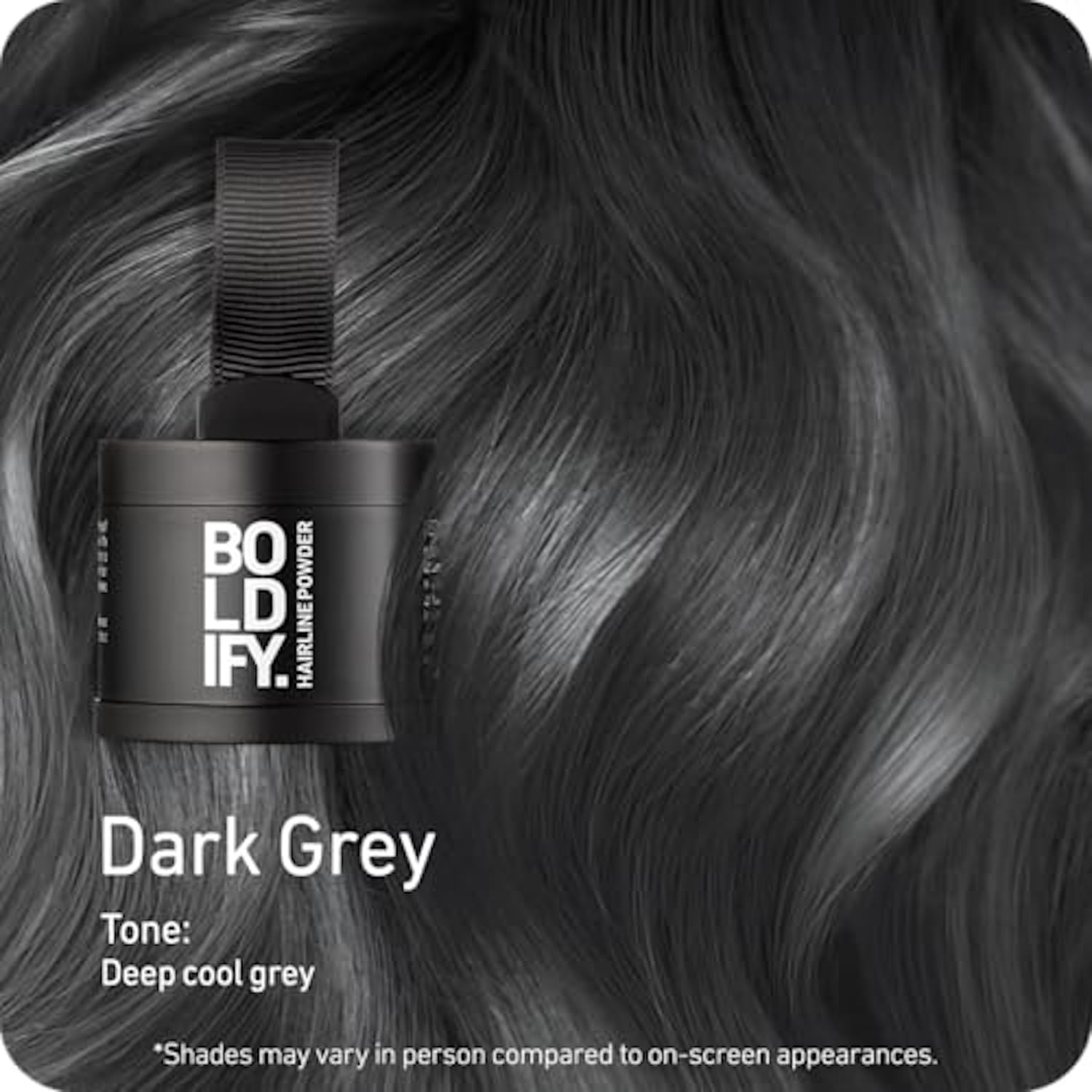 Boldify Hairline Powder root-touchup concealing thinning and gray areas