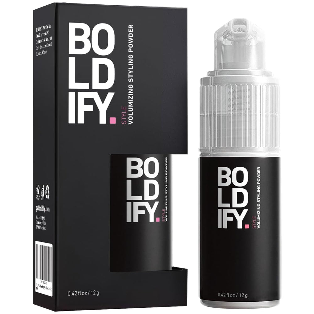 Boldify Polvo texturizante para cabello fino aporta volumen instantáneo.