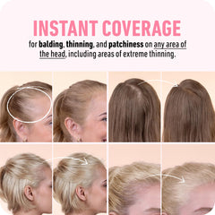 Boldify Hairline Powder stays put through sweat and rain all day.