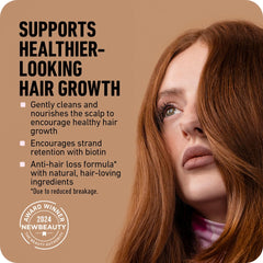 Boldify Champú Engrosador: cabello con volumen inmediato tras cada lavado.