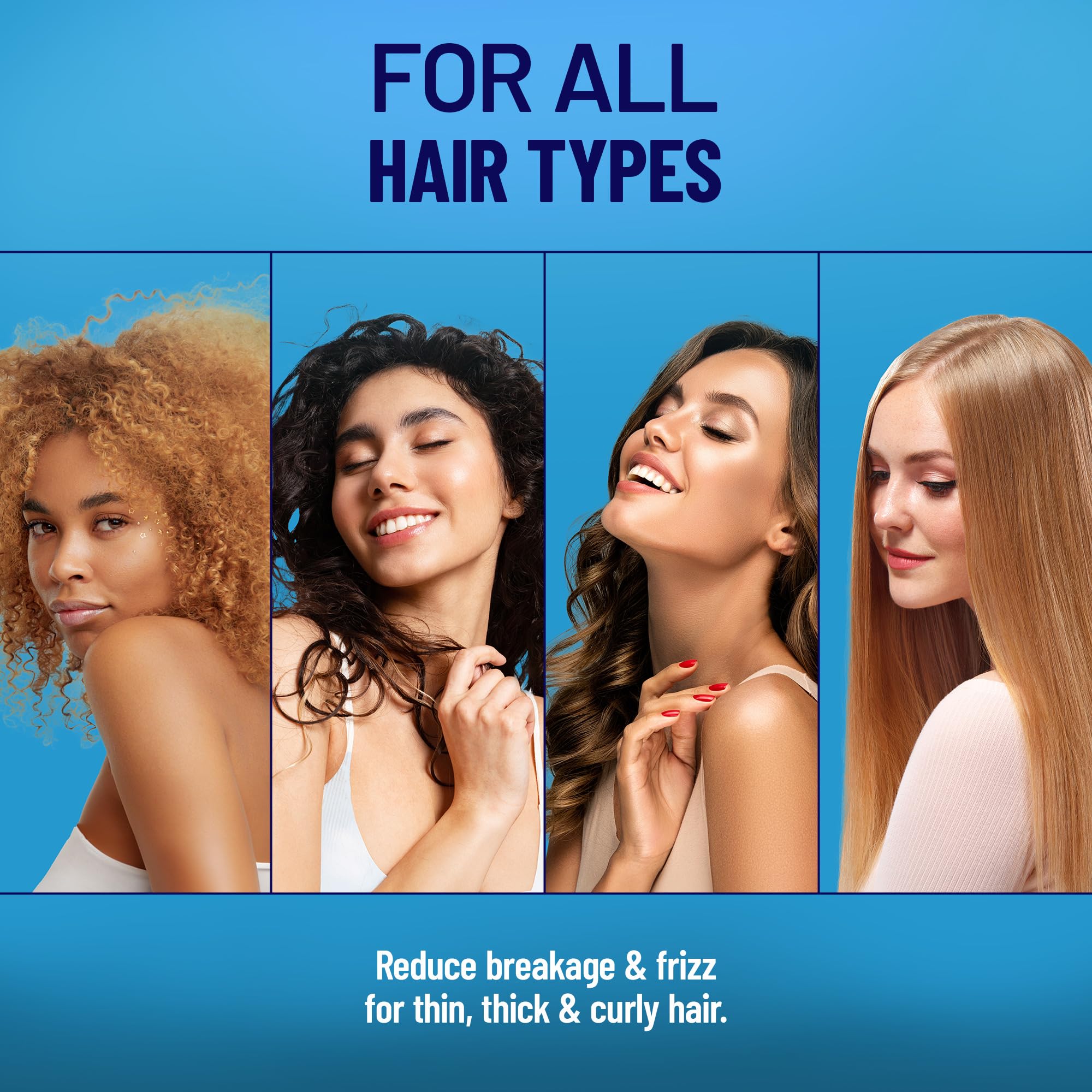 BoldPlex Hair Mask on hair before and after conditioning for improved texture.