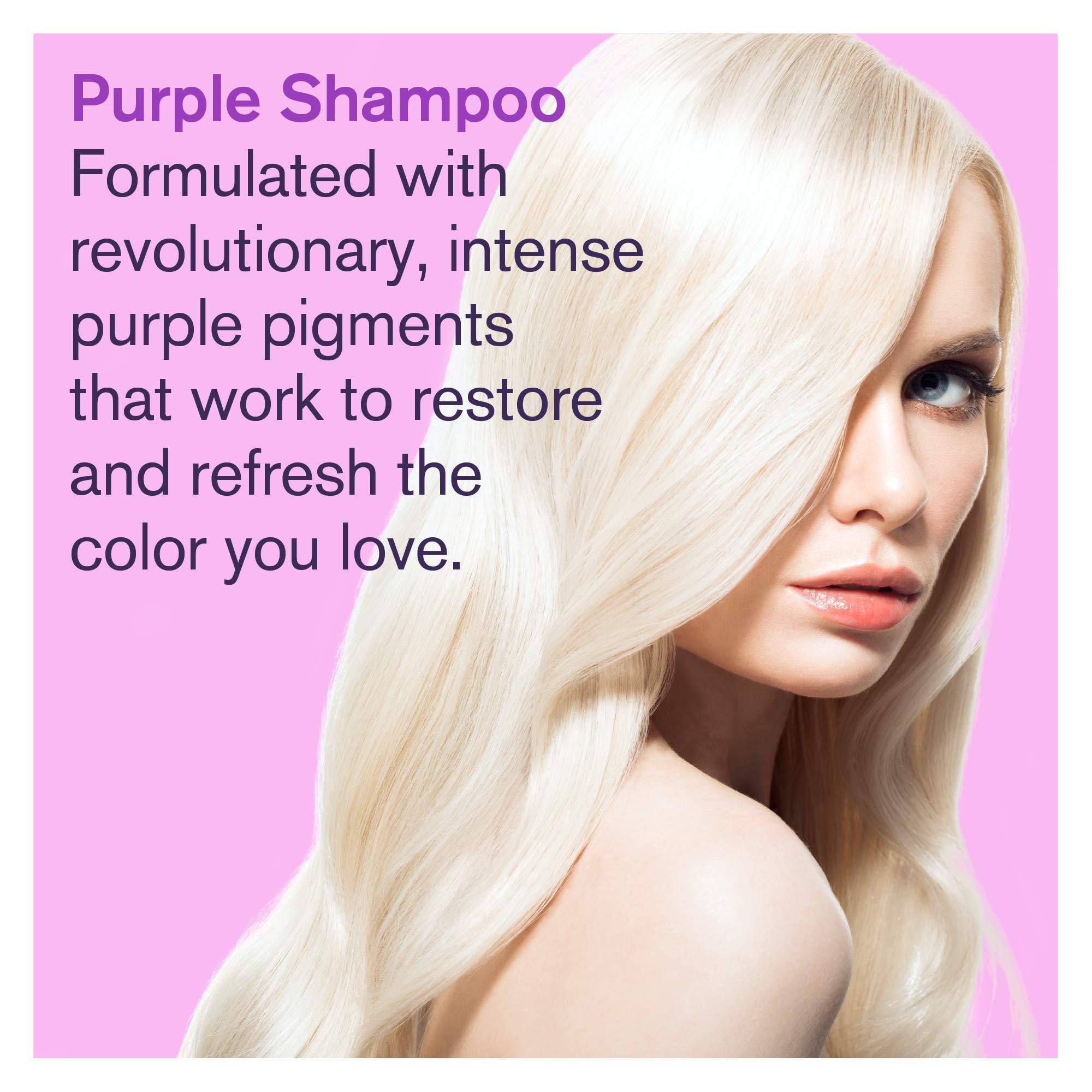 Bold Uniq Purple Shampoo packaging communicates cruelty-free and vegan credentials.