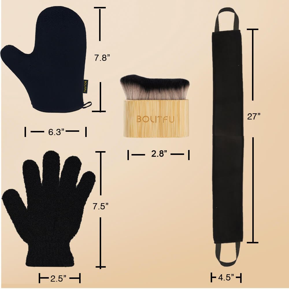 BOLITFU conjunto bronceado completo: todo para aplicar y resultados