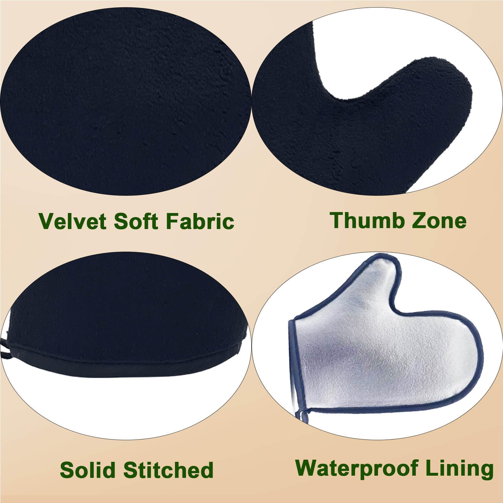 BOLITFU pincel bronceador ultra suave: cobertura precisa y rápida