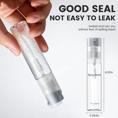 Bomeiyi transparent bottle body shows remaining liquid for easy refills.