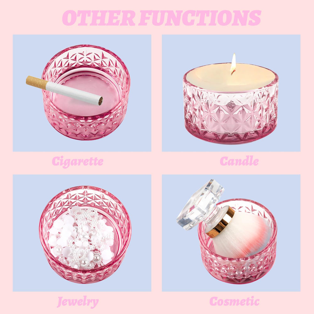 BOMOQING Nail Dappen Dish ideal for dipping brushes during art.