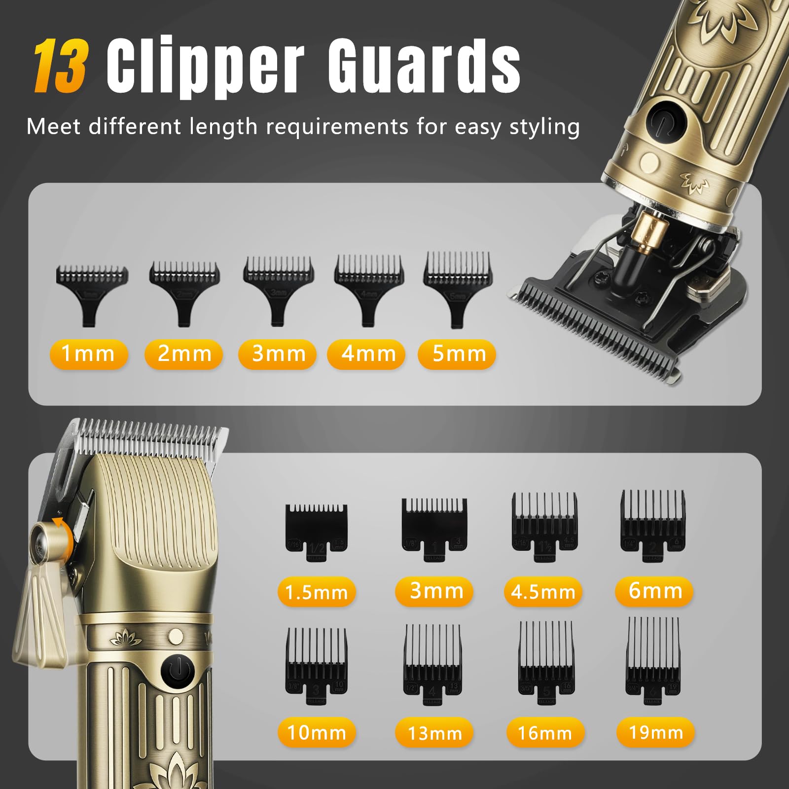 Bomxin clipper in use trims thick hair smoothly