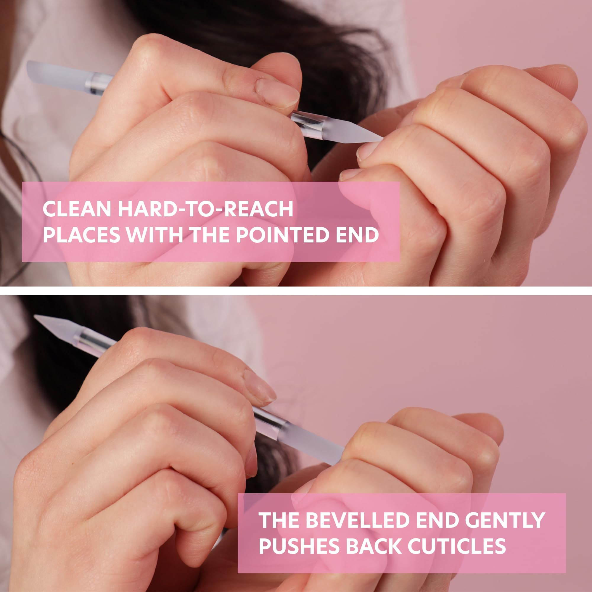 Bona Fide Beauty cuticle pusher case keeps tools organized when traveling.
