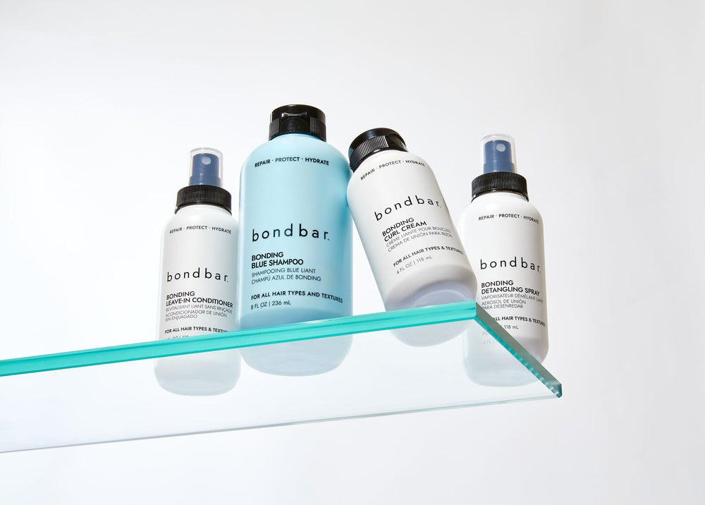 Bondbar Bonding Leave-In, frizz bajo control, preparado para climas húmedos.