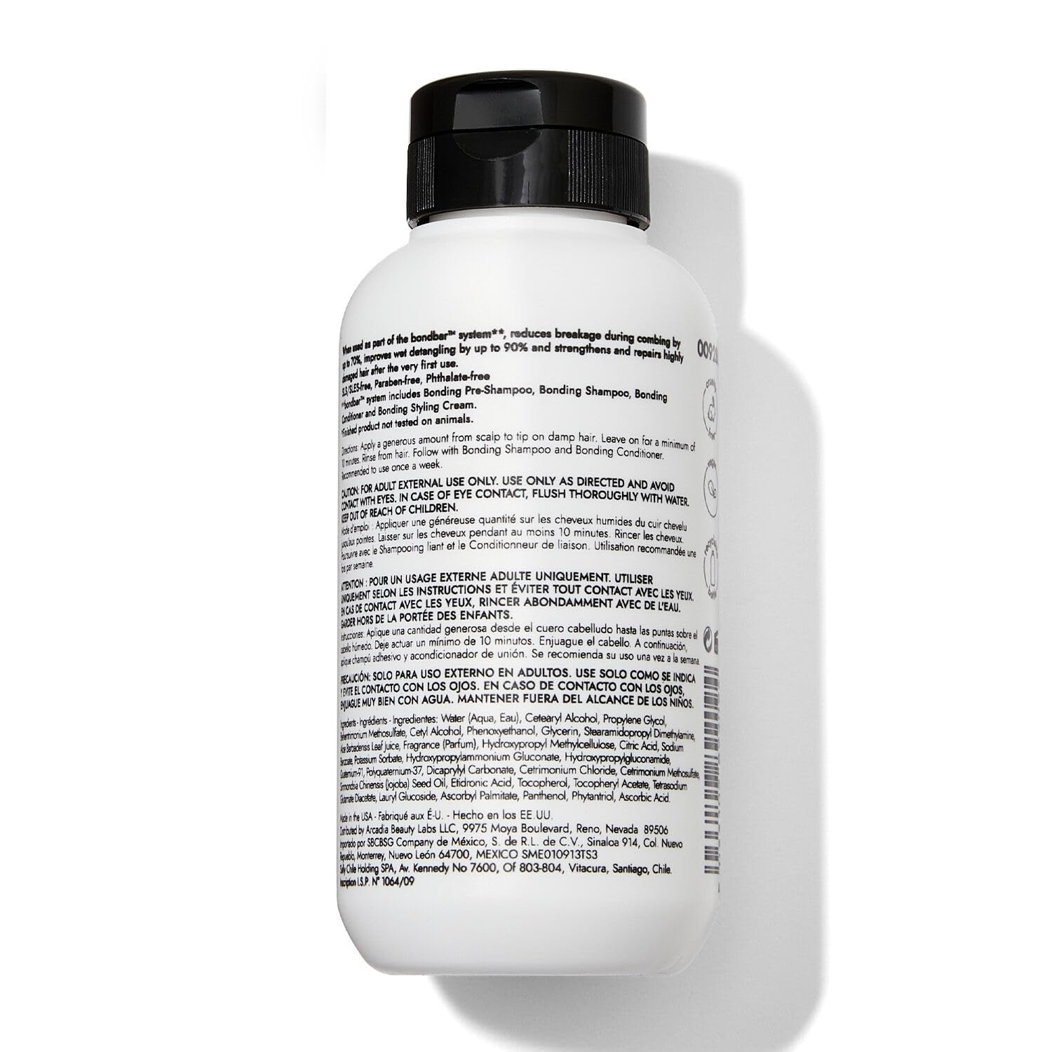Bondbar Prelavado Reparador: cabello dañado recibe reparación suave.