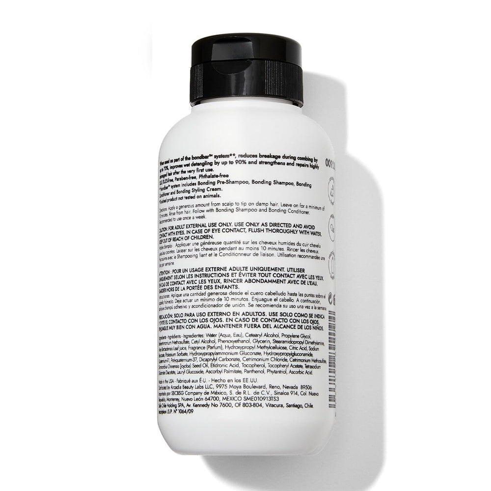 Bondbar Prelavado Reparador: cabello dañado recibe reparación suave.