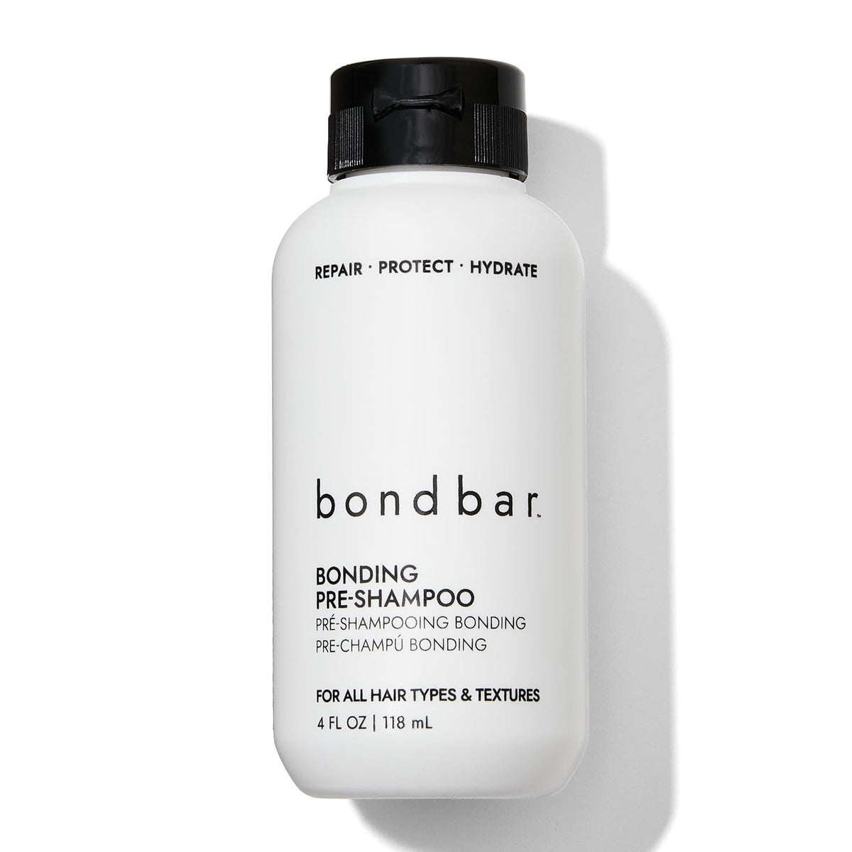 Bondbar Prelavado Reparador: botella mostrando el formato y su uso previo al lavado.
