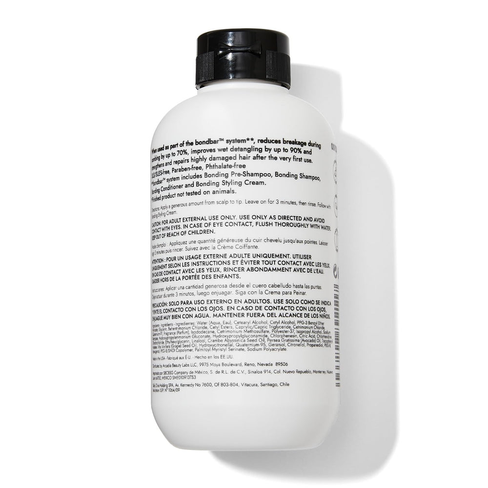Bondbar Proceso de reparación: sistema completo para cabello dañado.