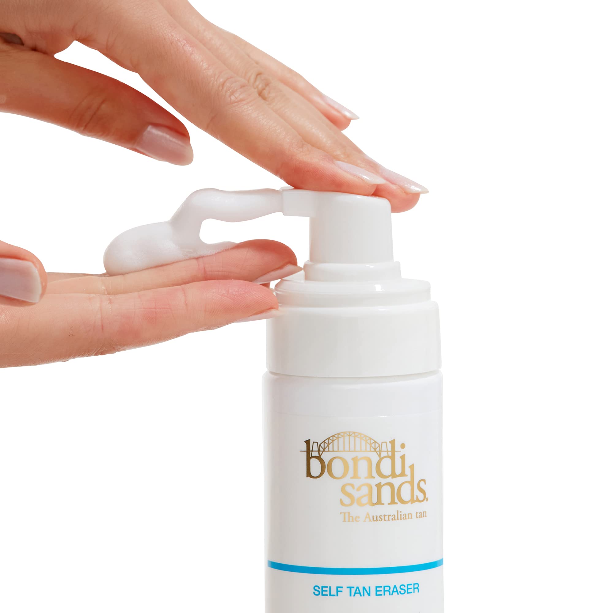 Bondi Sands Aplicación Suave Sin Fricción: limpia sin irritación para retoques rápidos